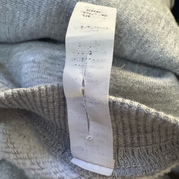 Alo Cropped Sweatshirt Gray Small - Picture 6 of 6